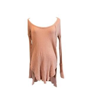 Free people beach waffle knit